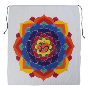 Novica Wall hanging in Medallion Bloom with Floral Ohm